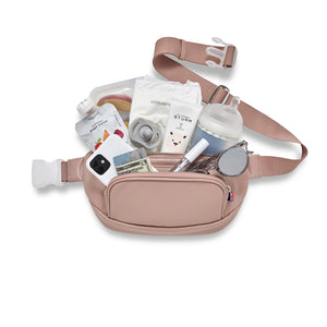 Kibou Diaper Bag Belt Bag - Blush