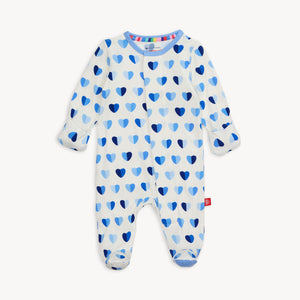 Magnetic Me Modal Magnetic Footie / Blue XOXO Modal