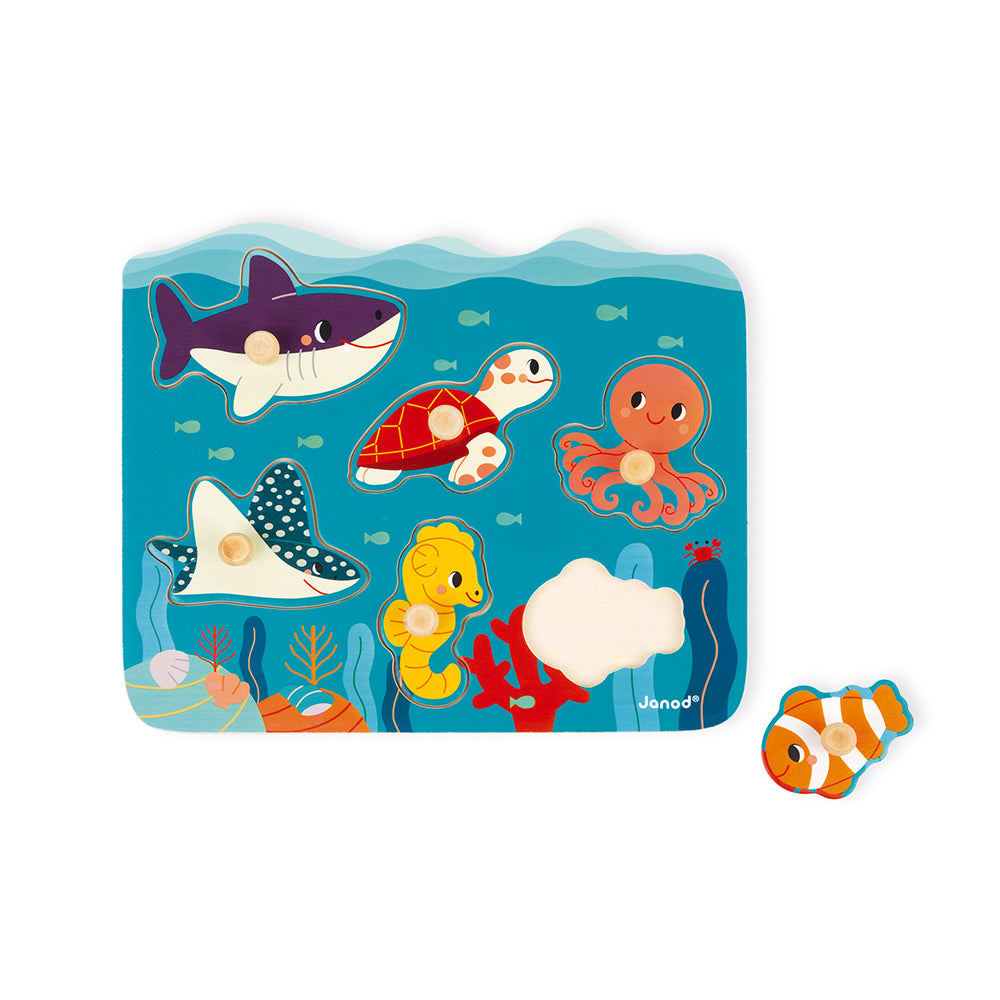 Janod Ocean Wooden Puzzle
