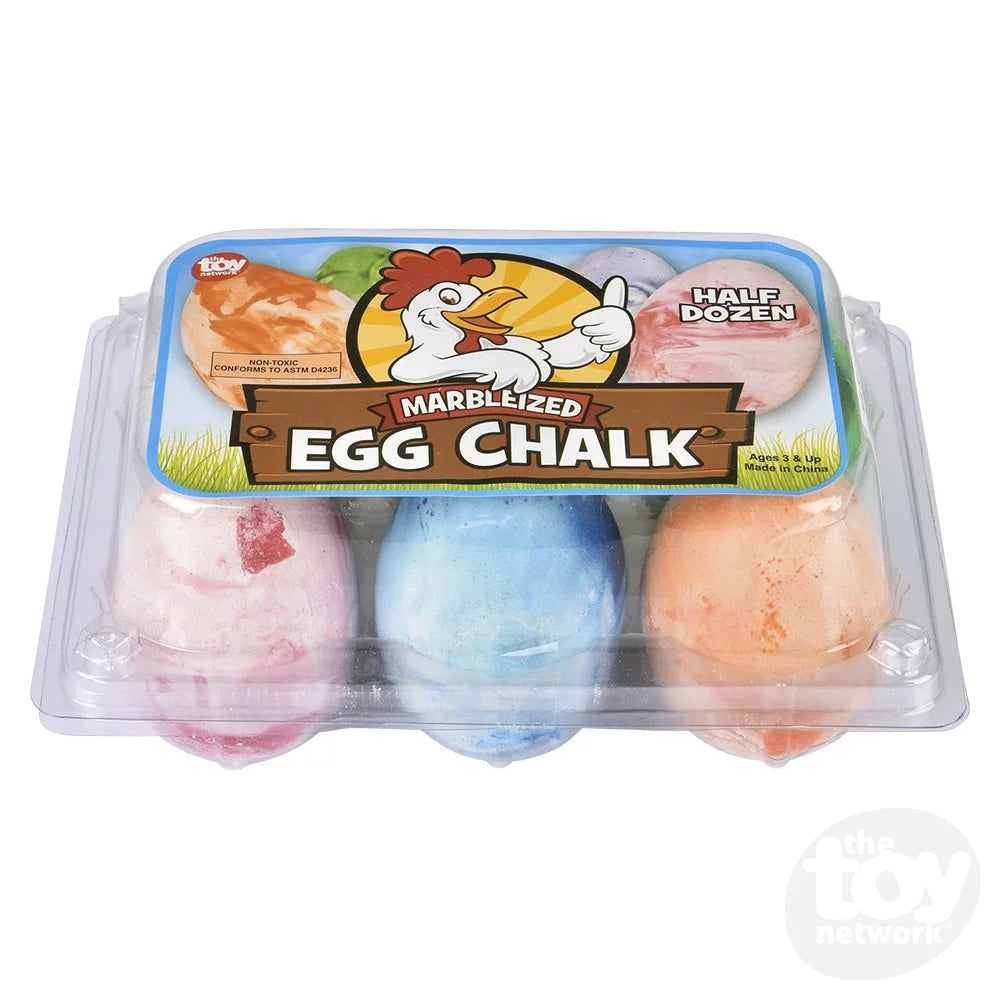 Marbleized Egg Sidewalk Chalk Set