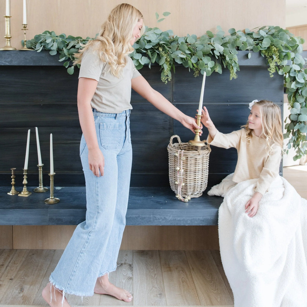 Saranoni Boucle Large Throw Blanket (54"x72")