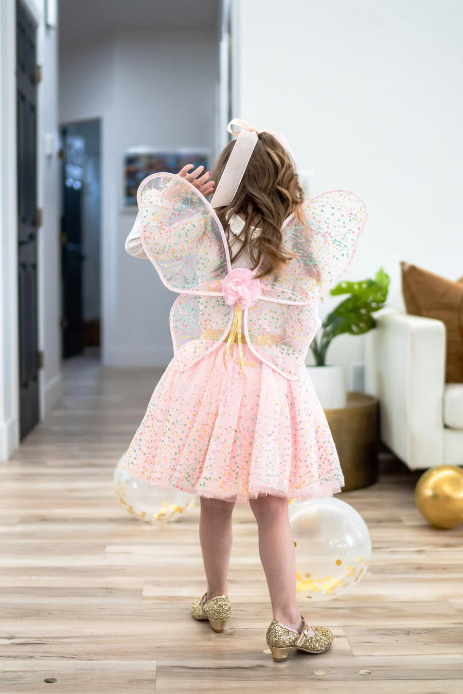 Little Adventures Princess Gold Shoes