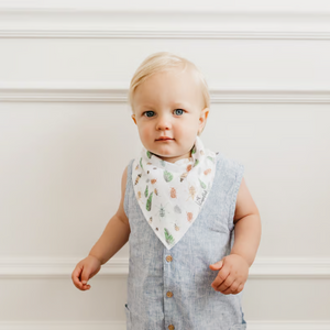 Copper Pearl Bandana Bibs / Peanut