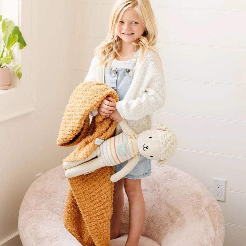 Saranoni Ribbed Bamboni Toddler Blanket (40"x60")