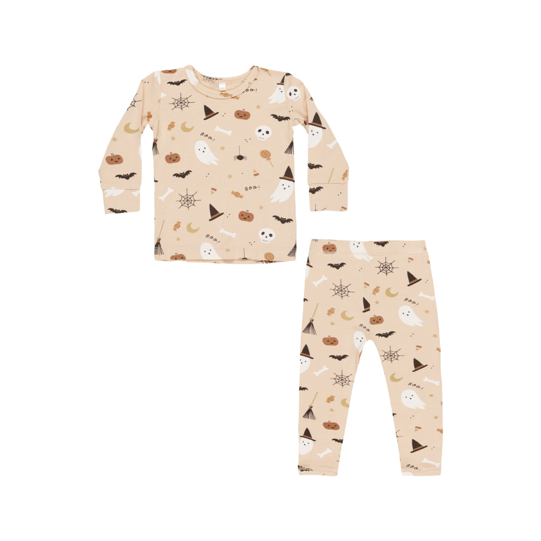 Quincy Mae Bamboo Pajama Set / Halloween