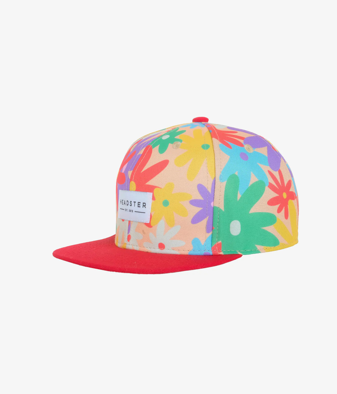 Headster Kids Backyard Meadow Short Brim Hat / Peaches