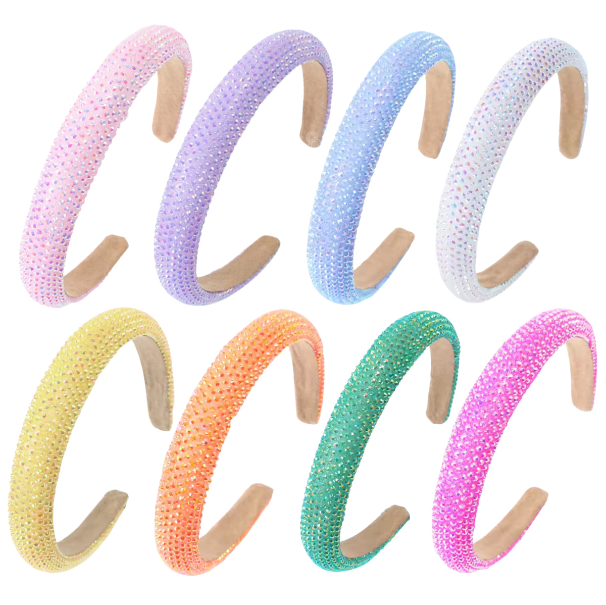 Small Scattered Rhinestone Headband