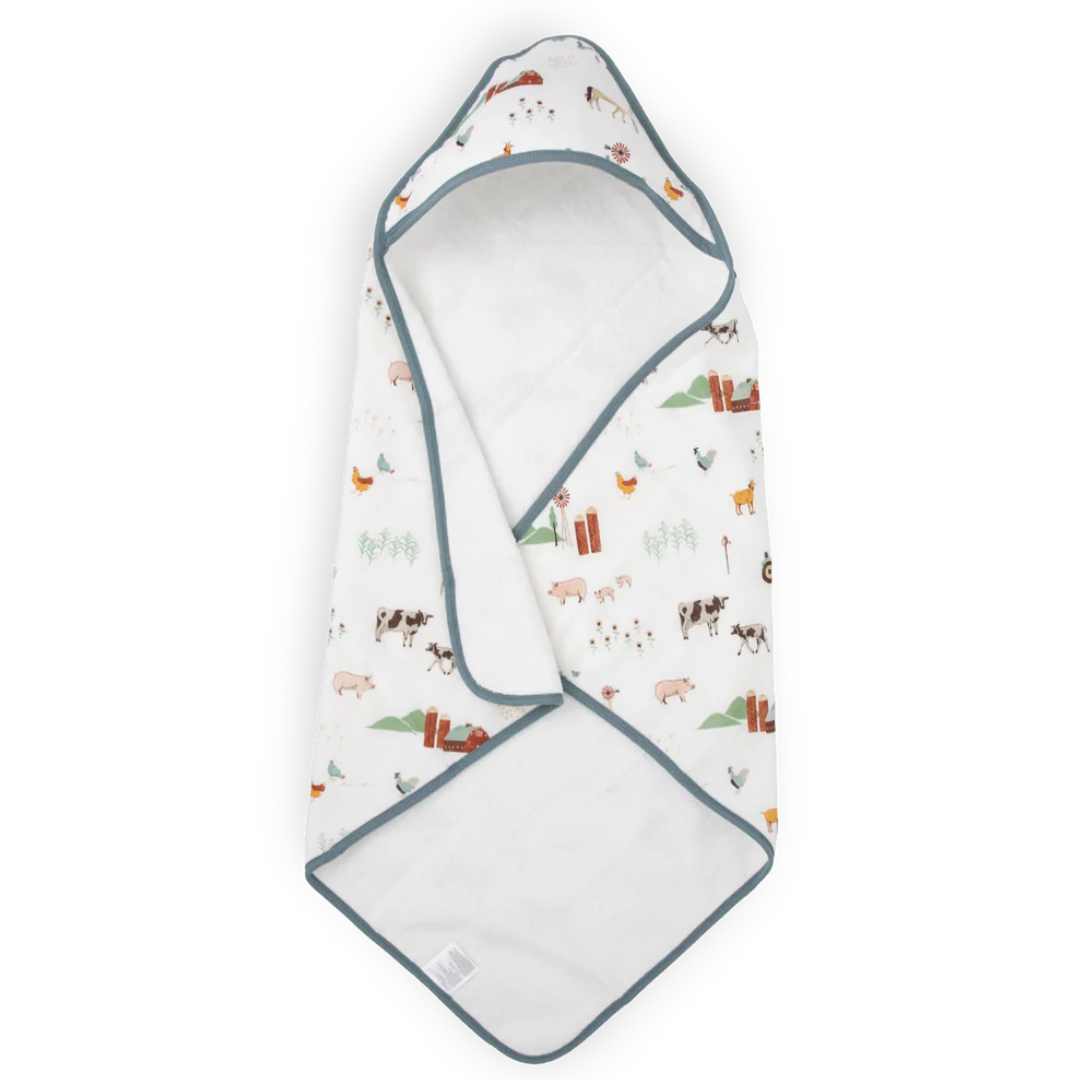 Little Unicorn Infant Hooded Towel / Farmyard