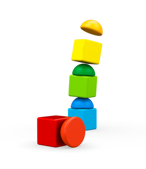 GeoMagWorld Magicube Stacking Set - 8 Piece