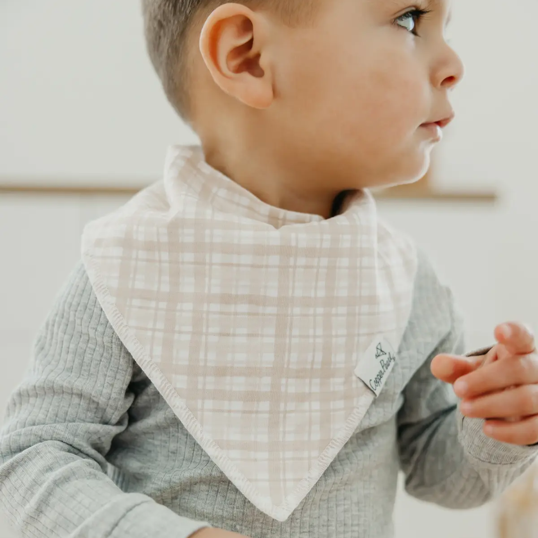 Copper Pearl Bandana Bibs / Bogey
