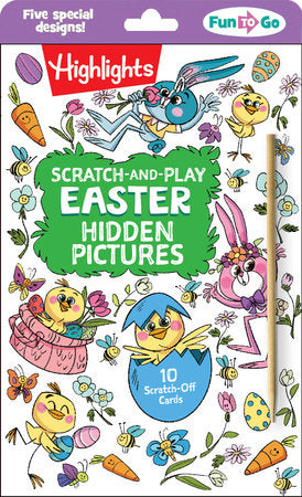 Highlights Scratch-and-Play Easter Hidden Pictures