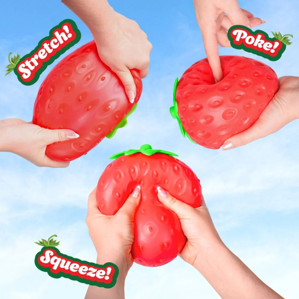 Irre-SQUISH-tible Scented Jumbo Squish Strawberry