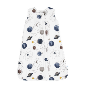 Little Unicorn Cotton Muslin 1.1 TOG Sleep Bag / Planetary
