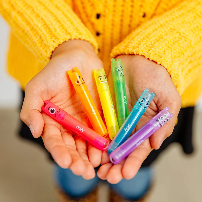Ooly Mini Monster Scented Highlighter Markers 6 Pack