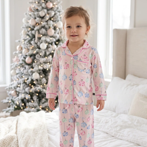 Lev Baby Classic Long Sleeve PJ Set / Mariah Ornaments