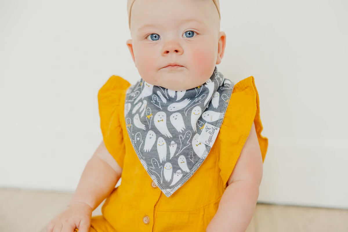 Copper Pearl Bandana Bibs / Bones