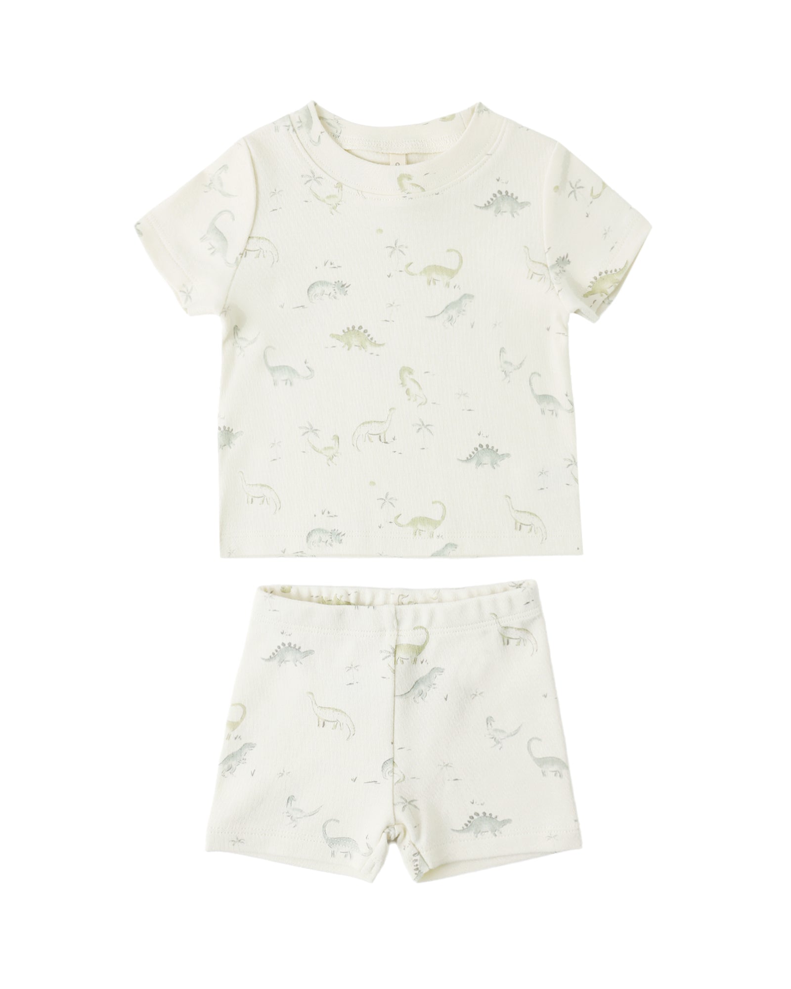 Quincy Mae Summer PJ Set / Dinosaur