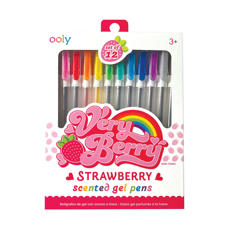 Ooly Very Berry Scented Gel Pens 12 Pack