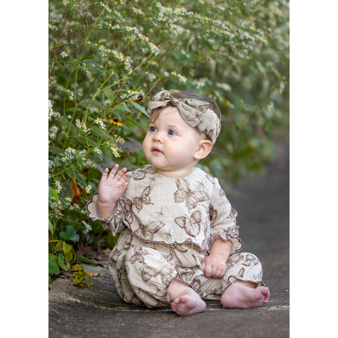 Mabel + Honey Miss Maple Romper