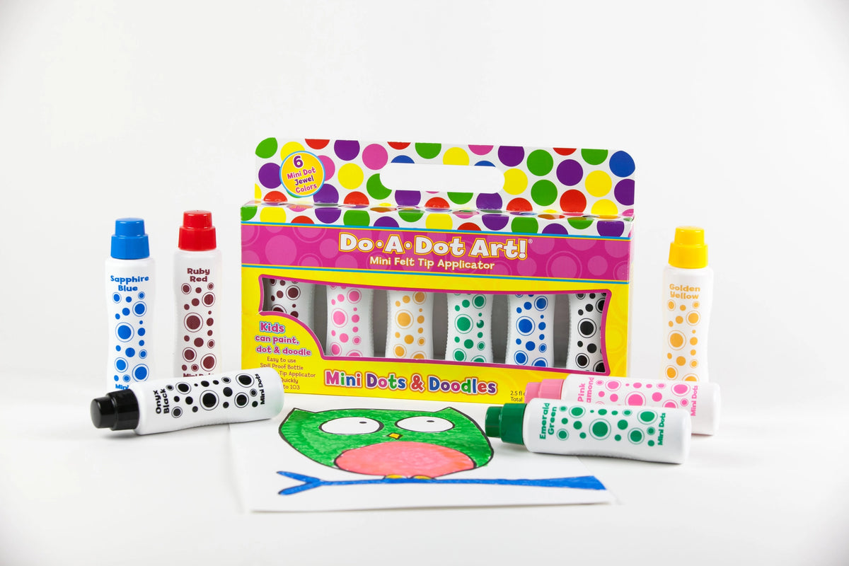 Do-A-Dot Art! Mini Jewel Tones Dot Markers / 6 Pack