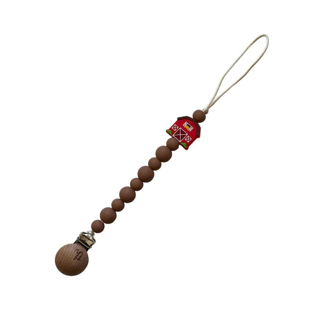 Grande Pacifier & Toy Clip - Farmhouse
