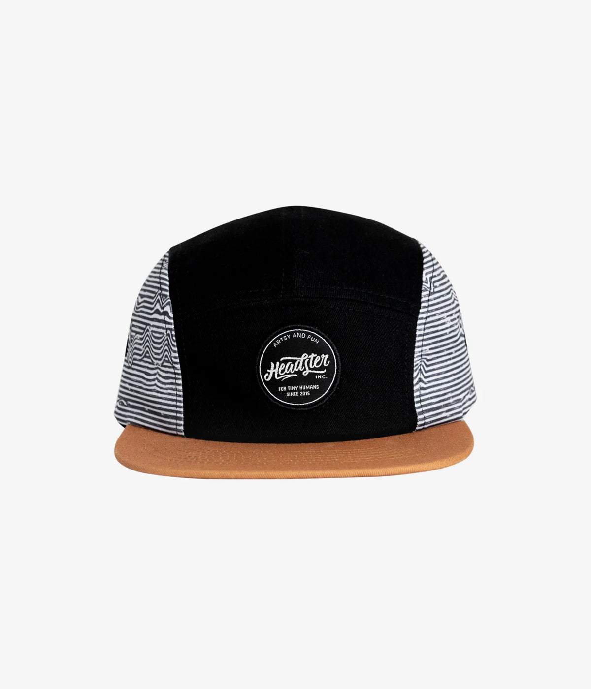Headster Kids Lineup Five Panel Cap / Black