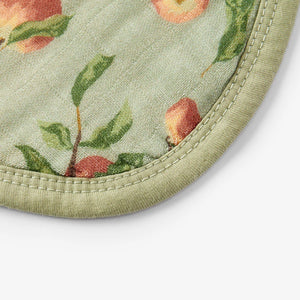 Milkbarn Contour Four Layer Burp Cloth / Apple Orchard