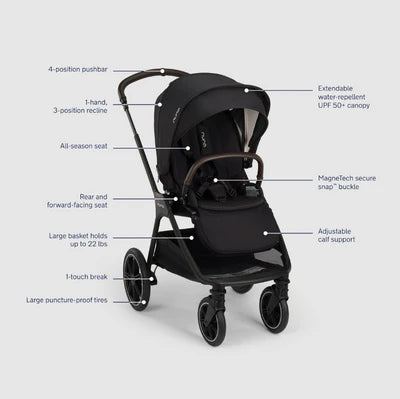 Nuna TRIV LX + PIPA URBN Travel System