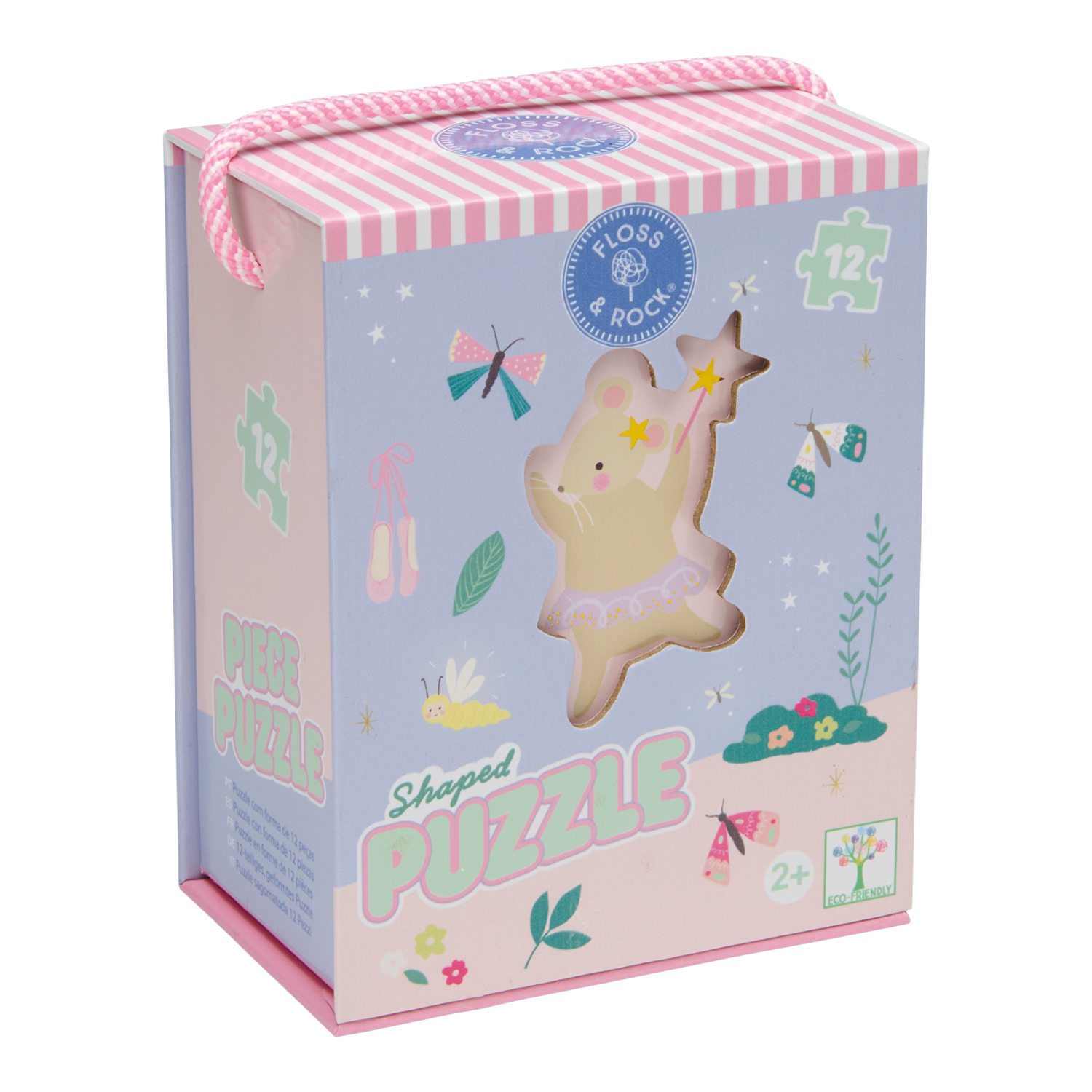 Floss & Rock Enchanted Shaped Puzzle - 12 PC