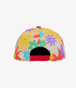 Headster Kids Backyard Meadow Short Brim Hat / Peaches