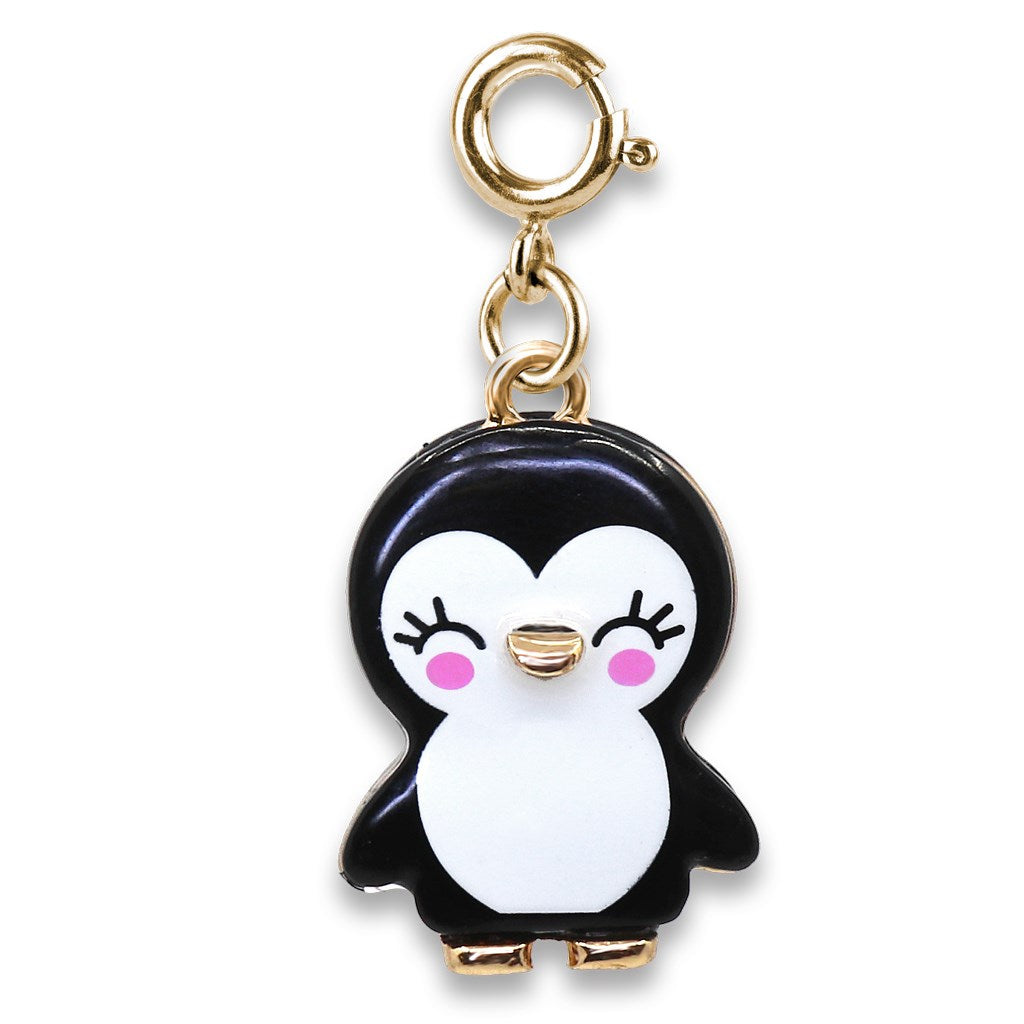Charm It! Gold Penguin Charm