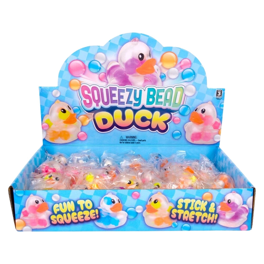 Squeezy Bead Duck Toy