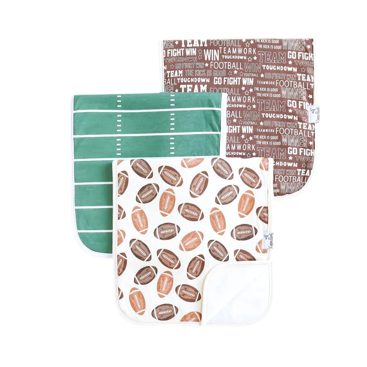 Copper Pearl Premium Burp Cloth Set / Blitz