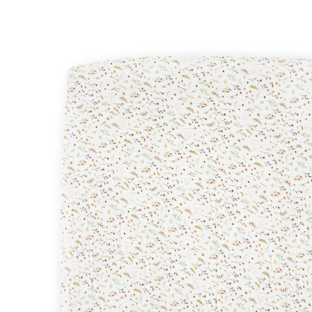 Little Unicorn Organic Cotton Music Crib Sheet