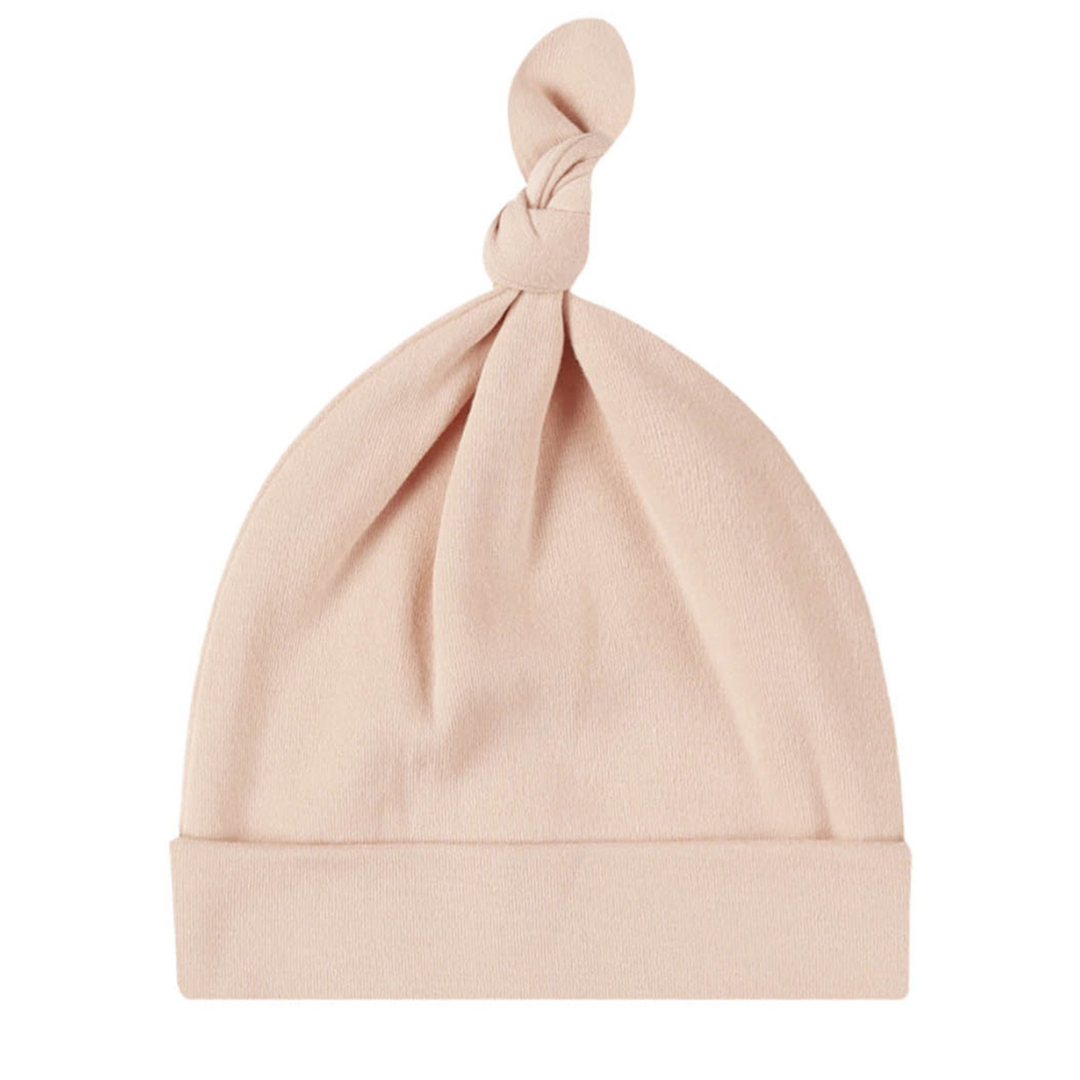 Quincy Mae Knotted Baby Hat / Dusty Rose