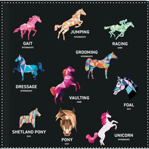 My Sticker Paintings Activity Book / Horses