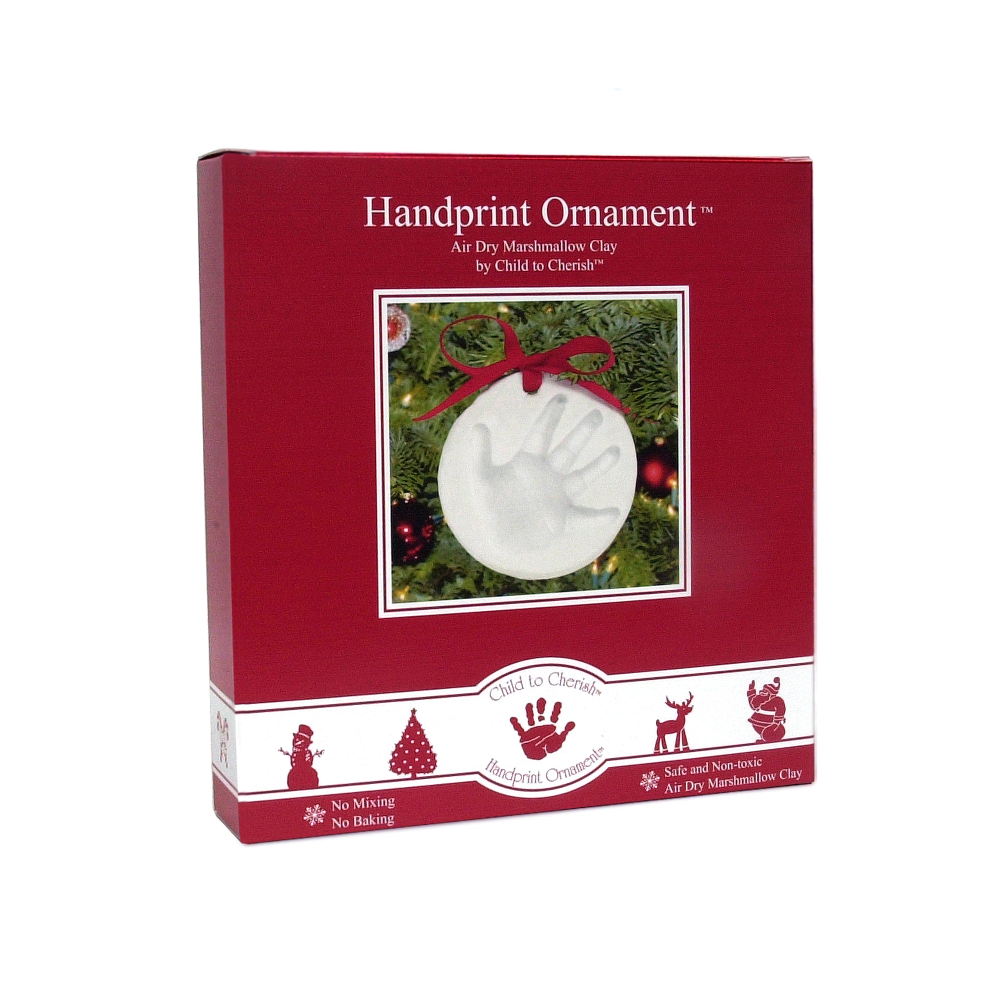 Clay Handprint Ornament Kit***