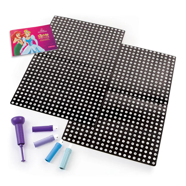 Disney Princess Stamp to Reveal Storybook & Dot Art Kit - Ariel & Cinderella