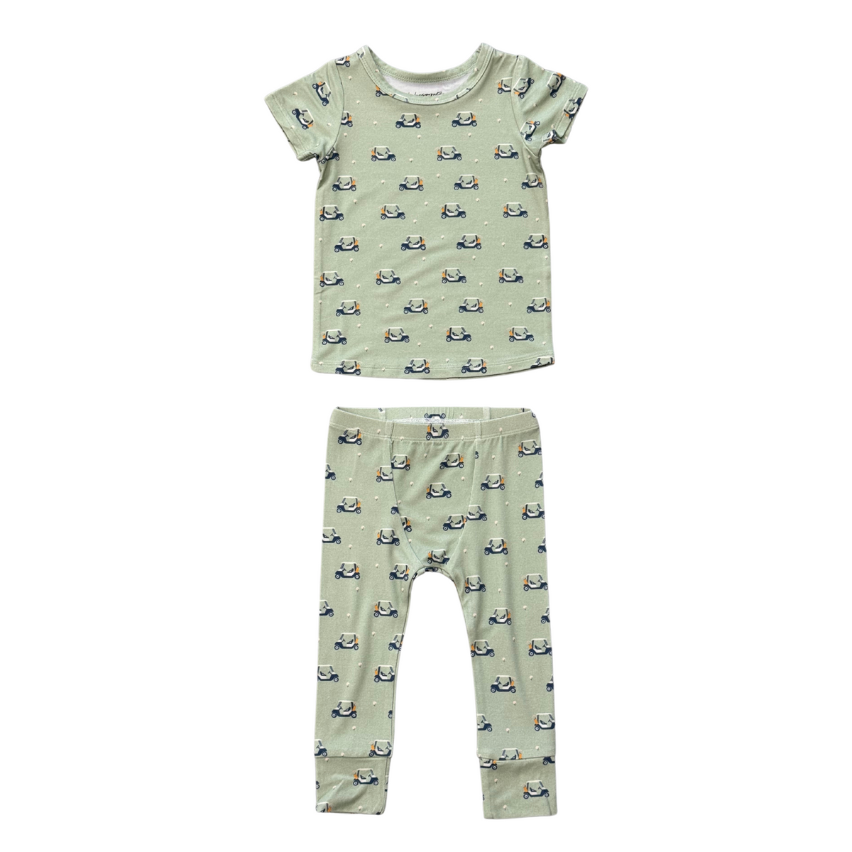 Babysprouts Short Sleeve Lounge Set / Golf Carts