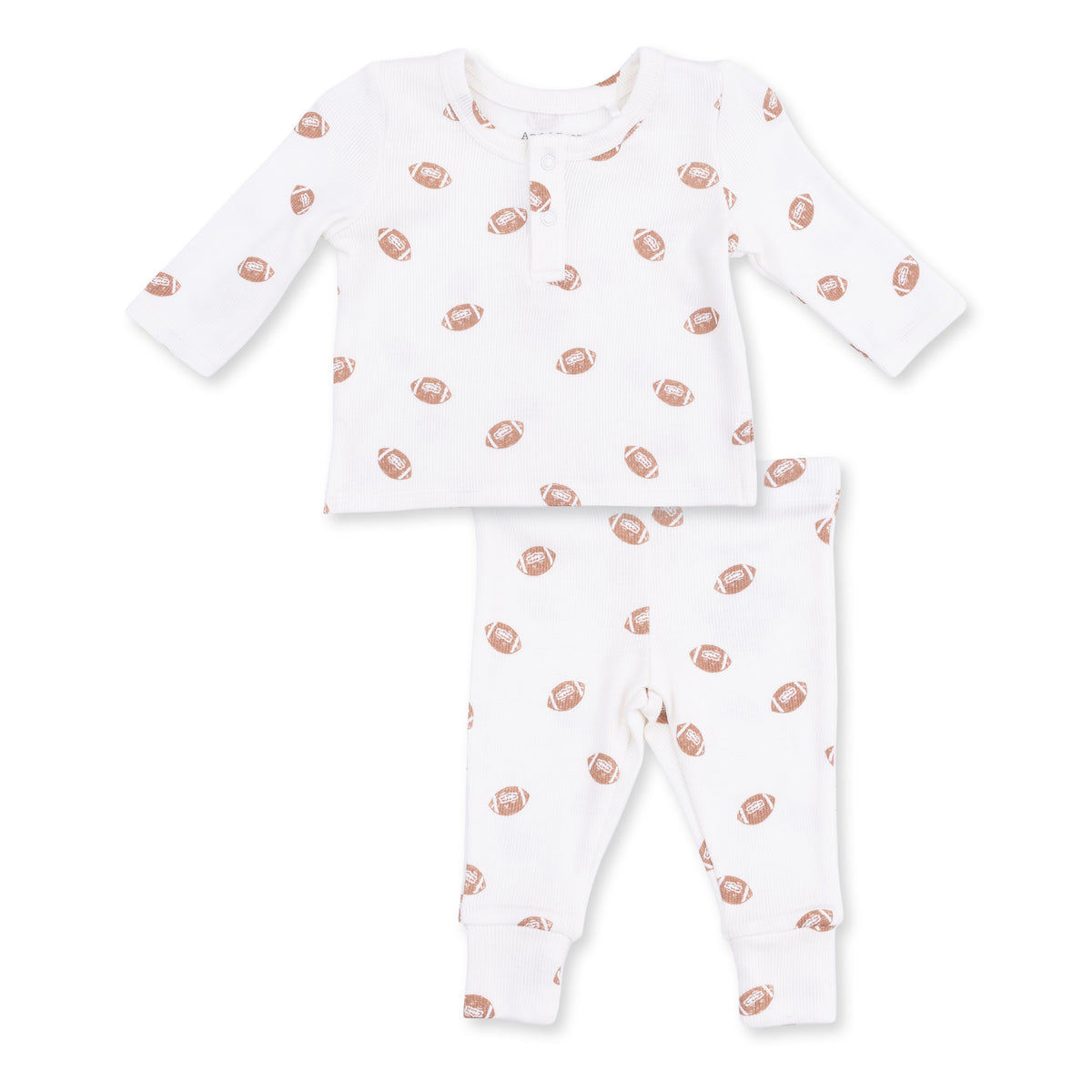 Mini Footballs Long Sleeve Henley Play Set