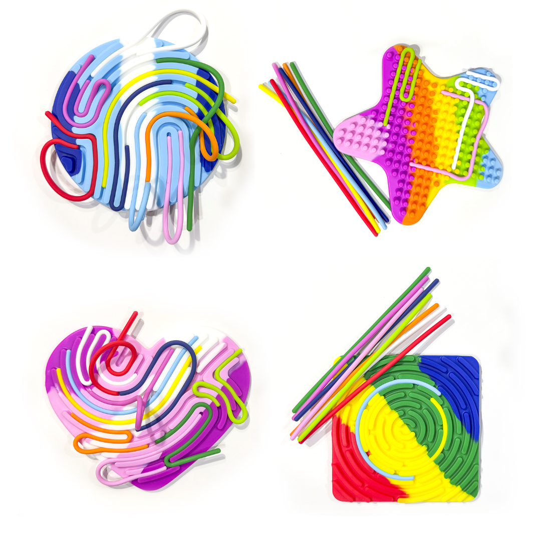 Silly Tubes Silicone Sensory Toy - Assorted