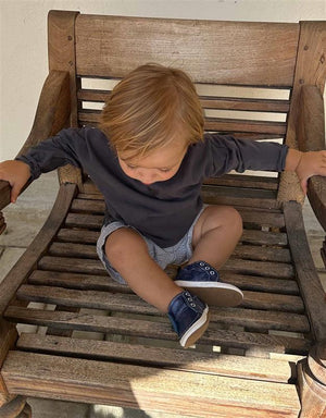 Robeez Softsole Shoes / Navy Stylish Steve