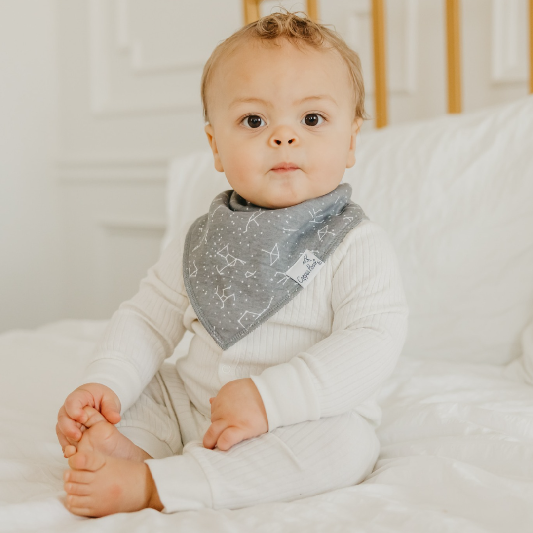 Copper Pearl Bandana Bibs / Viking