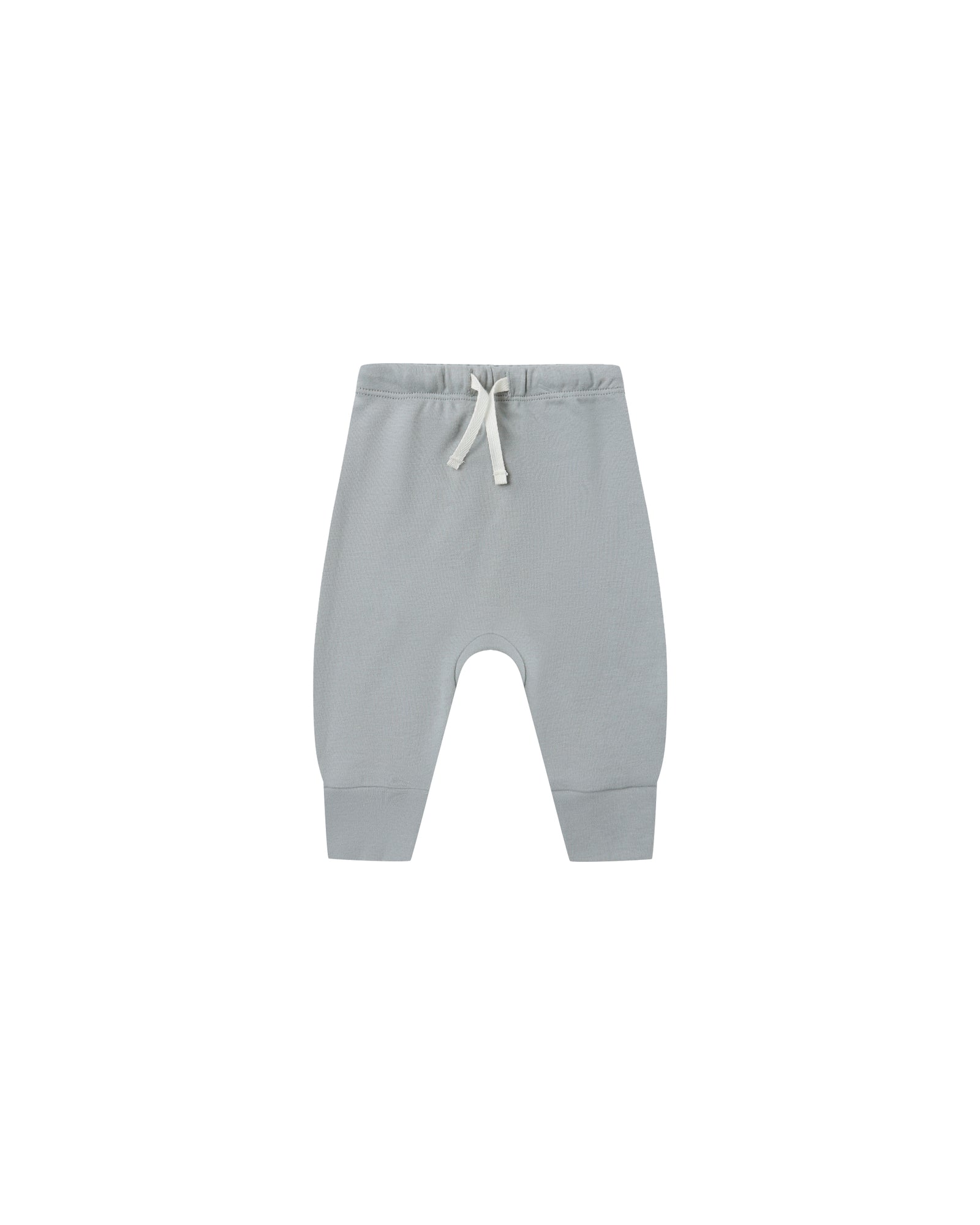 Quincy Mae Drawstring Pant / Steel Blue