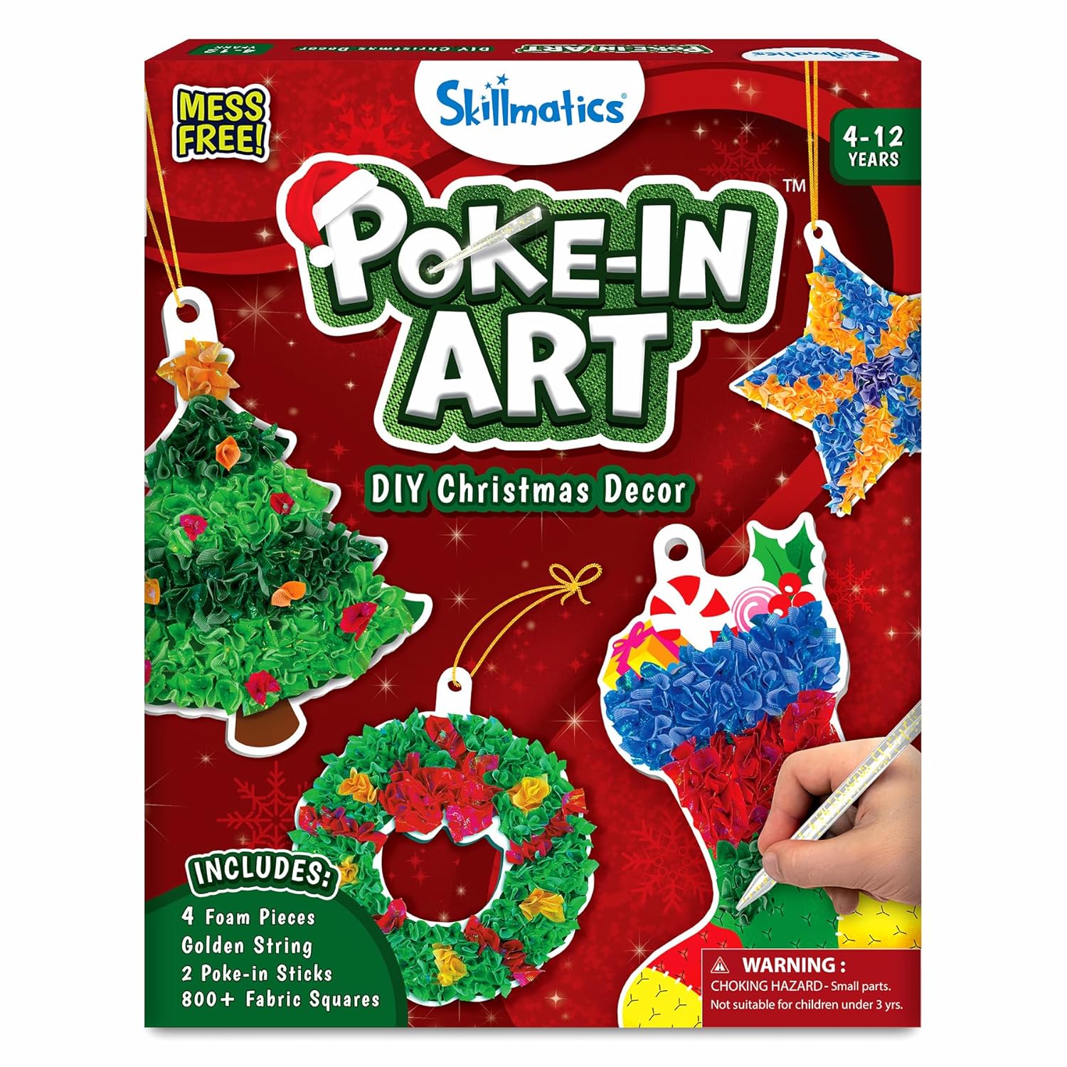 Skillmatics Poke in Art / Christmas