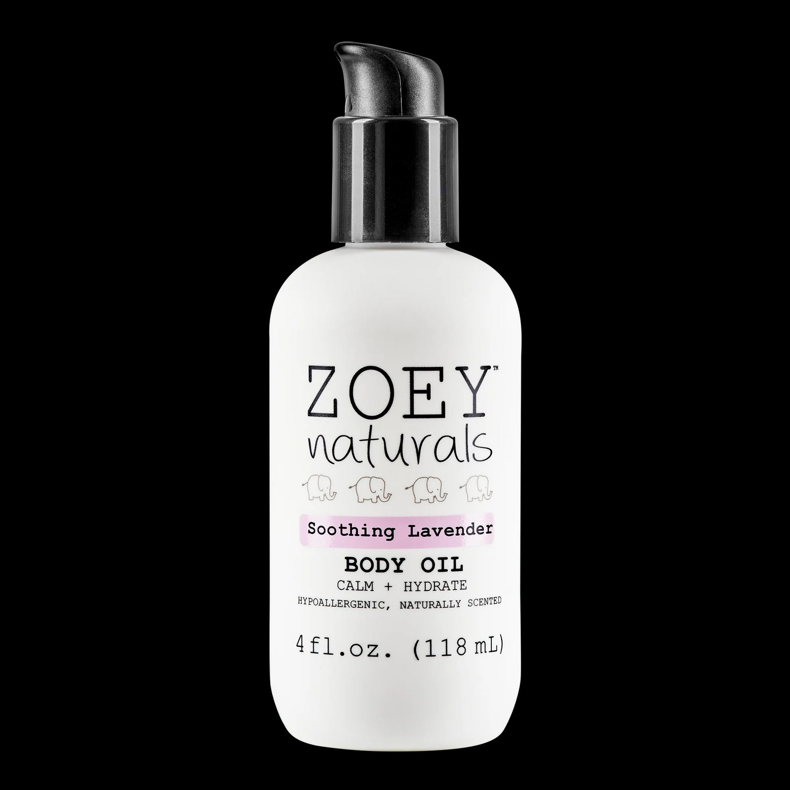 Zoey Naturals Soothing Lavender Body Oil