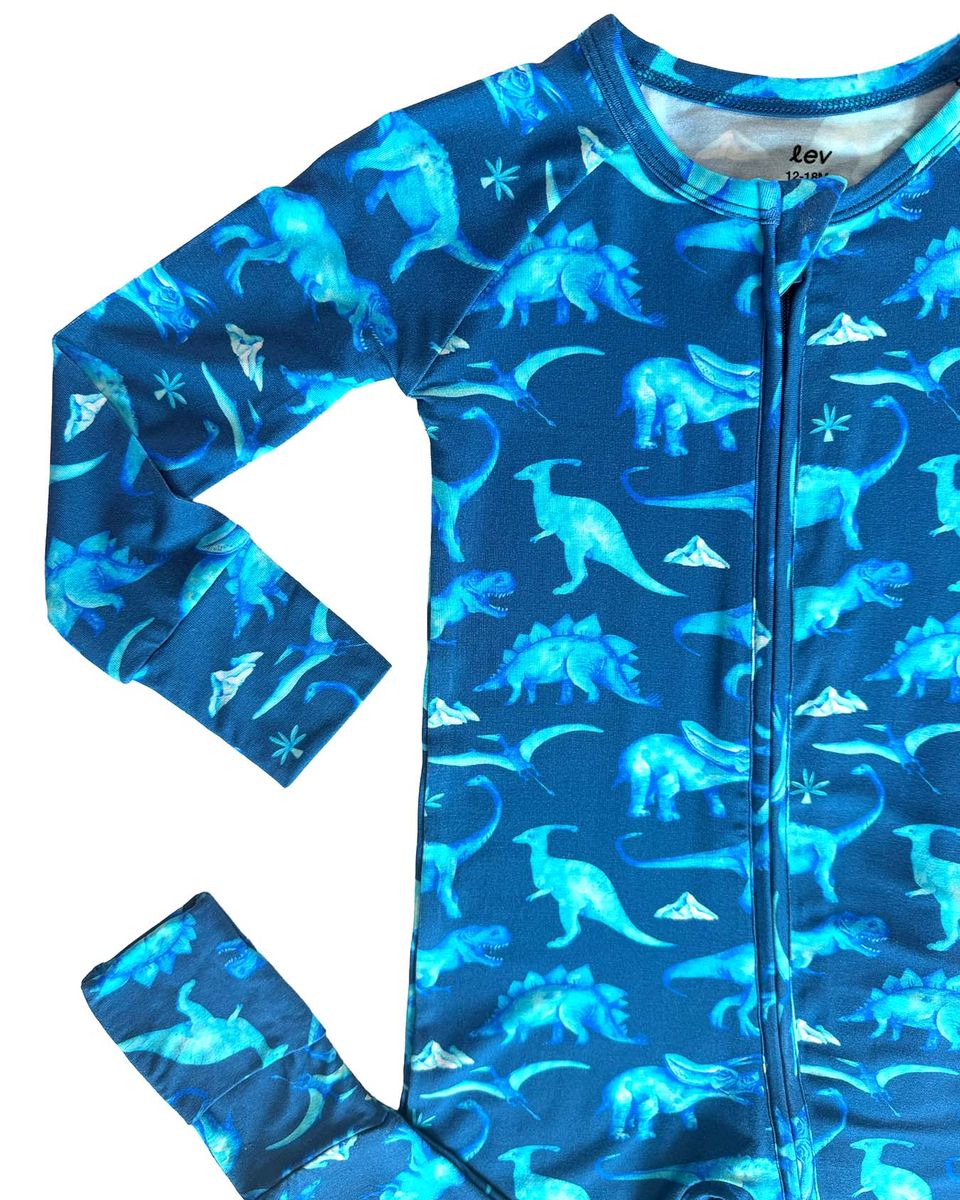 Lev Baby Poppy Convertible Romper / Jared Dino
