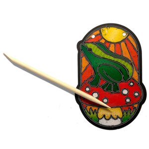 Ooly Scratch & Scribble Mini Window Banner Kit / Garden
