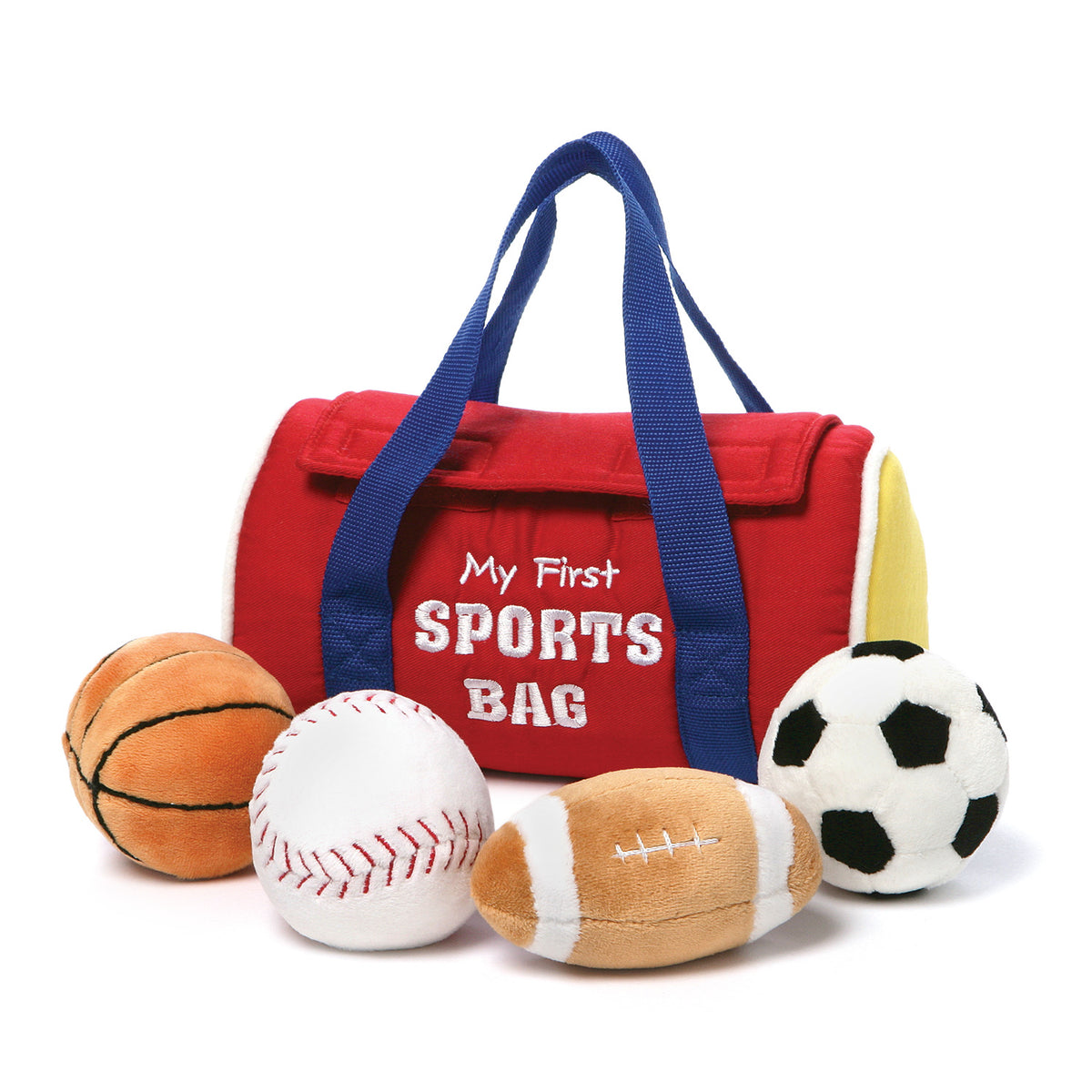 My First Sports Bag Plush Play Set