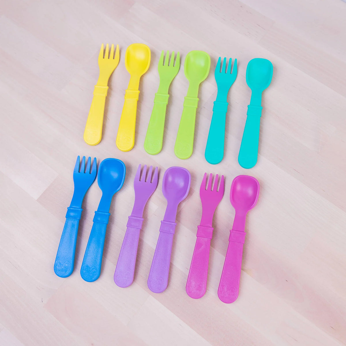 Re-Play Toddler Utensil Pair - Assorted